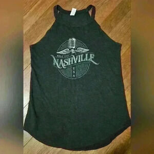 Nashville High Neck Muscle Tank